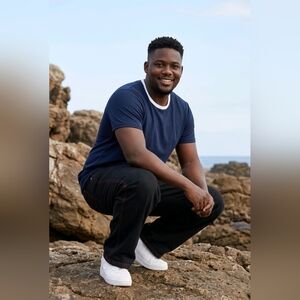 👖 M Jeans Co. – W44 L32 – Dark Wash with Red Stitching 🔥⏳